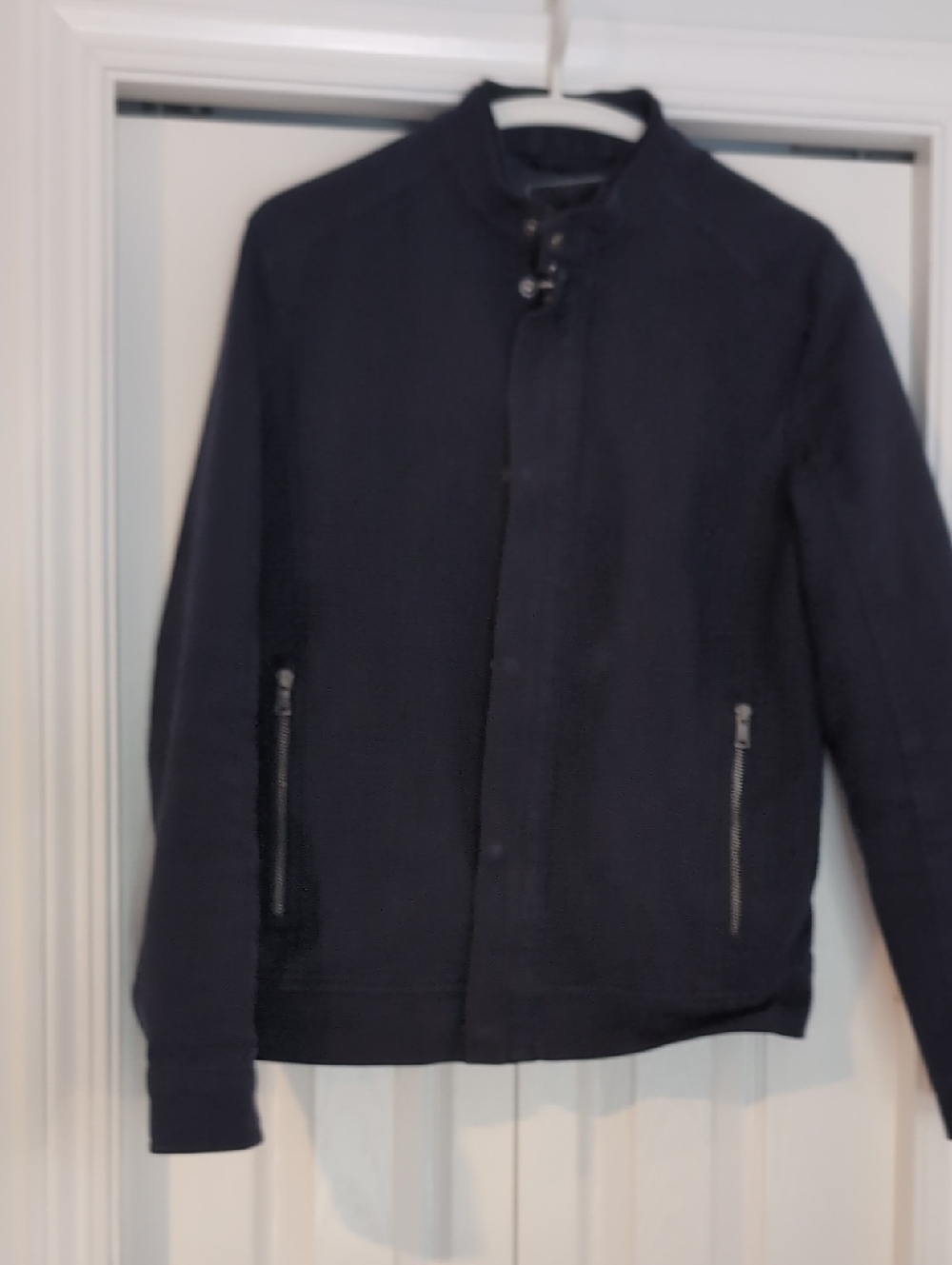 RW&CO. Men's Navy Lightweight Zip Jacket